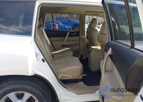 2012 Toyota Highlander Se V6 from USA, damaged, VIN 5TDBK3EH7CS158792